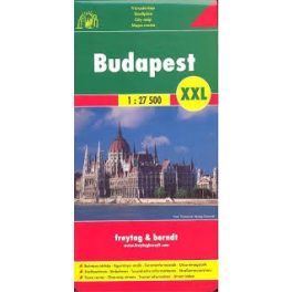 Budapest, city map - Freytag-Berndt