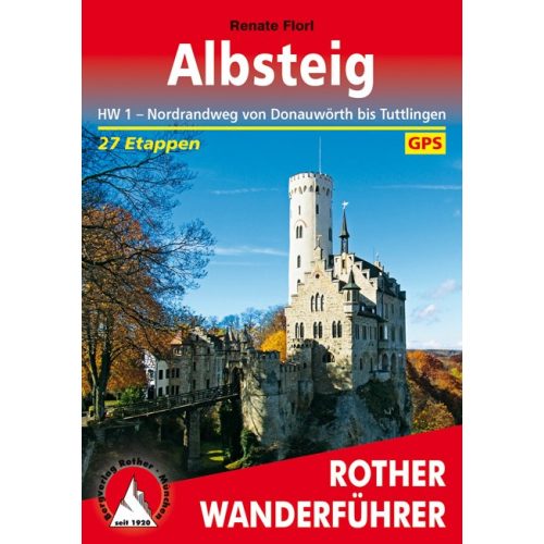 Albsteig, német nyelvű túrakalauz - Rother