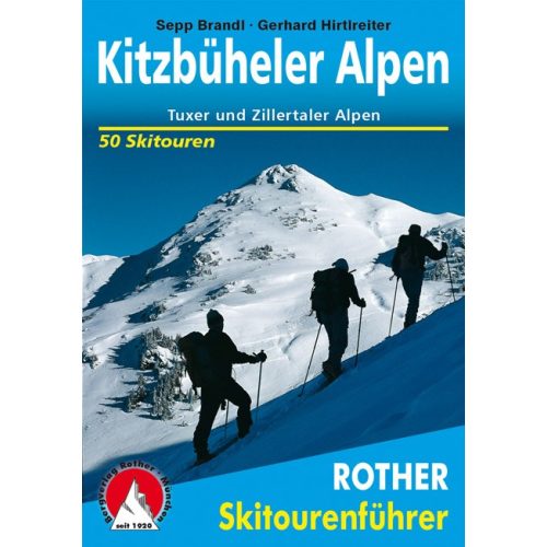 Kitzbühel Alps, ski touring guide in German - Rother