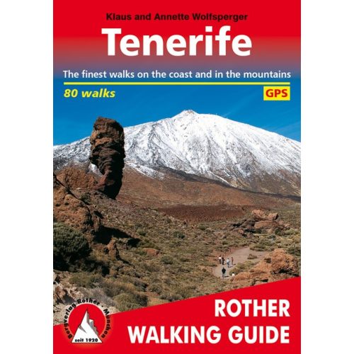 Tenerife, angol nyelvű túrakalauz - Rother
