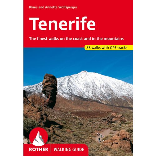 Tenerife, angol nyelvű túrakalauz - Rother