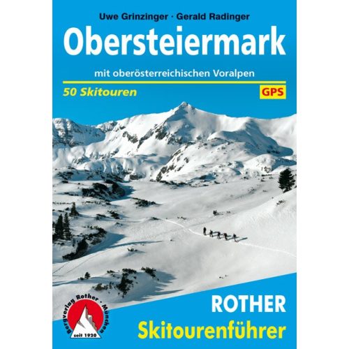 Upper Styria, ski touring guide in German - Rother