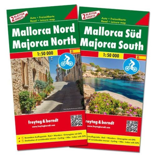Mallorca, travel map set - Freytag-Berndt