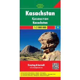 Kazahsztán autótérkép - Freytag-Berndt