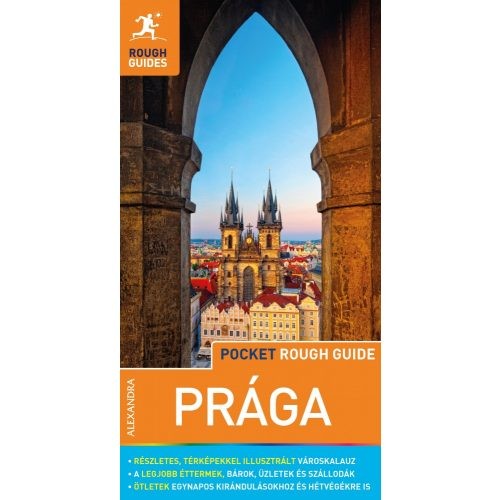 Prague, guidebook in Hungarian - Rough Guides