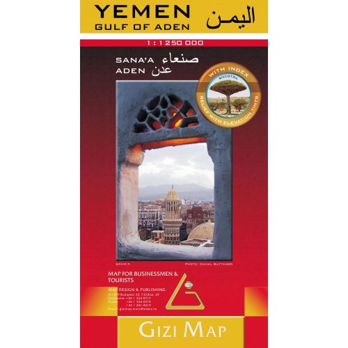 Jemen térkép - Gizimap