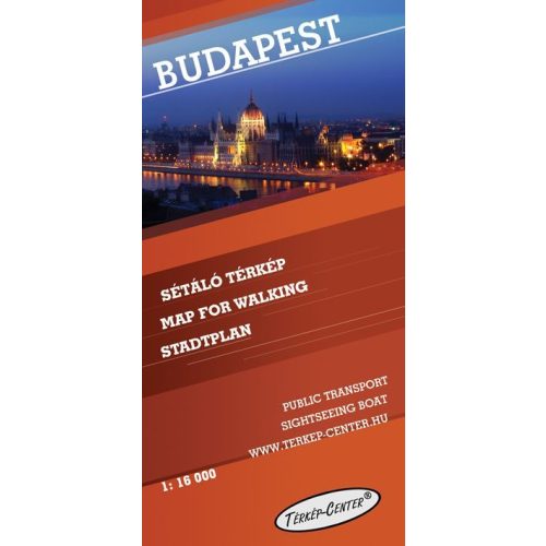 Budapest, walking map - Dimap & Térkép-Center