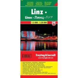 Linz, pocket map - Freytag-Berndt