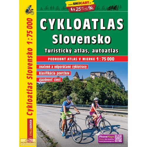 Slovakia, cycling atlas - ShoCart