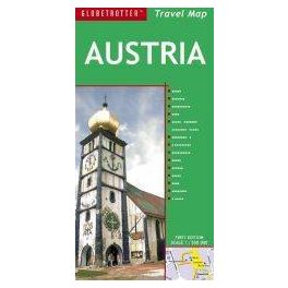 Ausztria térkép - Globetrotter Travel Map