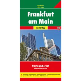 Frankfurt am Main várostérkép - Freytag-Berndt