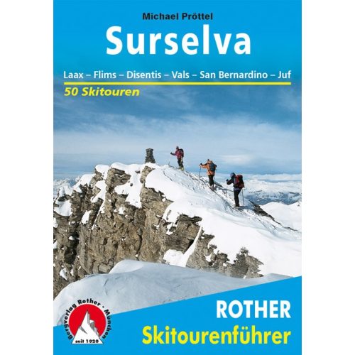 Surselva, ski touring guide in German - Rother