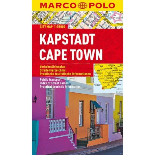Cape Town, city map - Marco Polo