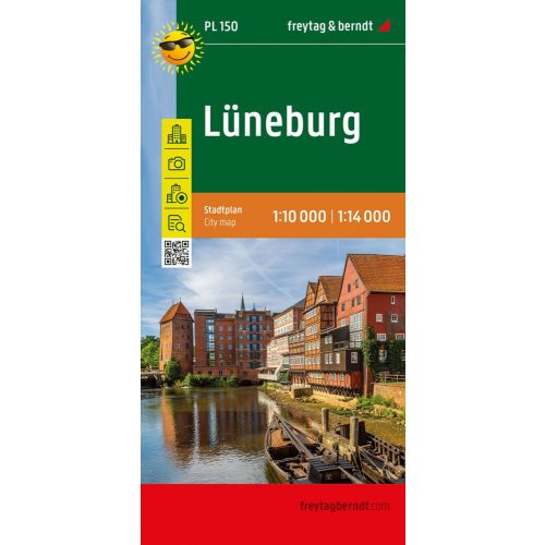 Lüneburg, city map - Freytag-Berndt