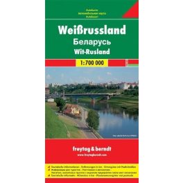 Fehéroroszország autótérkép - Freytag-Berndt