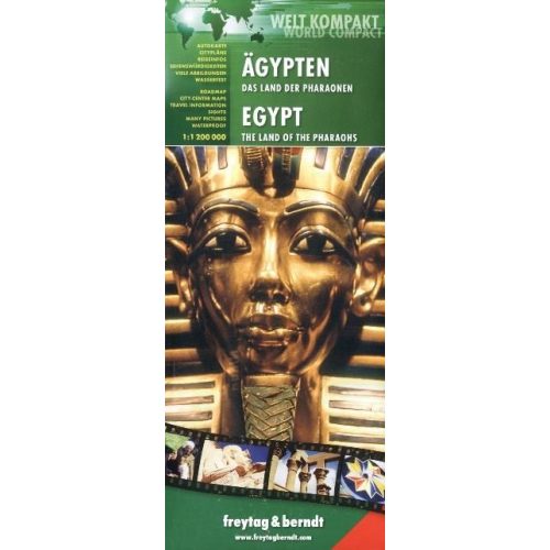Egypt, travel map - Freytag-Berndt World Compact