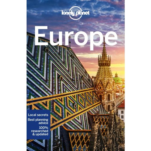 Európa, angol nyelvű útikönyv - Lonely Planet