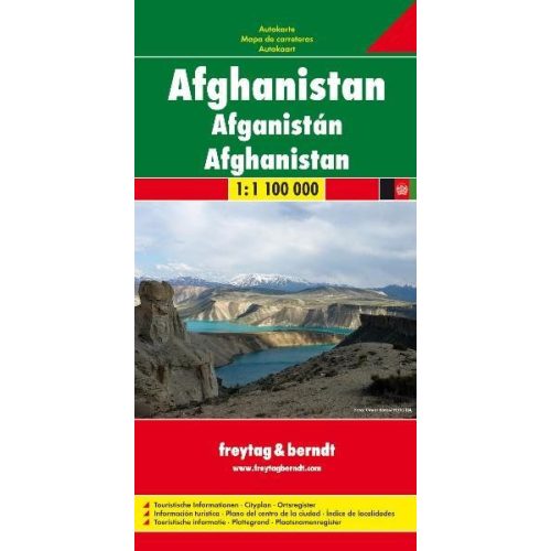 Afghanistan, road map - Freytag-Berndt