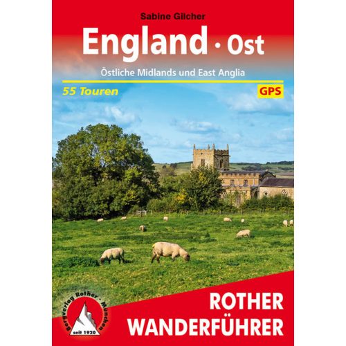 England (East), hiking guide in German - Rother