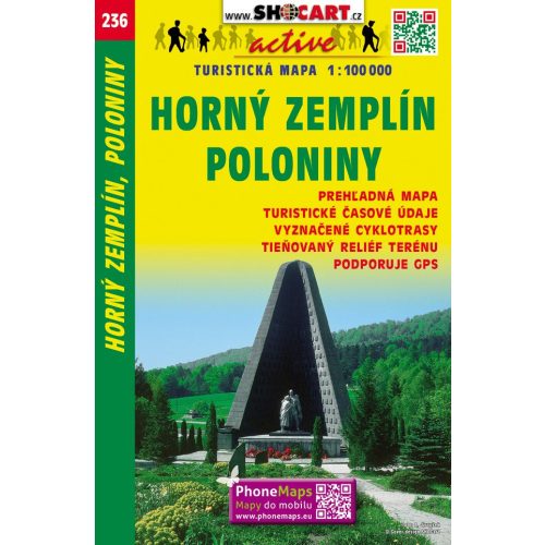 Felső-Zemplén, Poloniny turistatérkép (236) - ShoCart