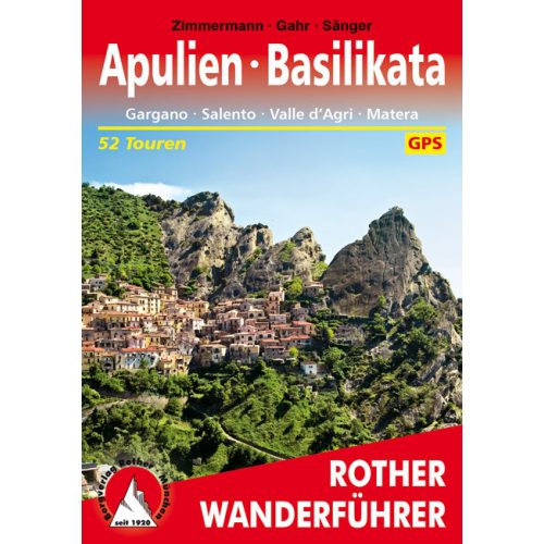 Apulia & Basilicata, hiking guide in German - Rother