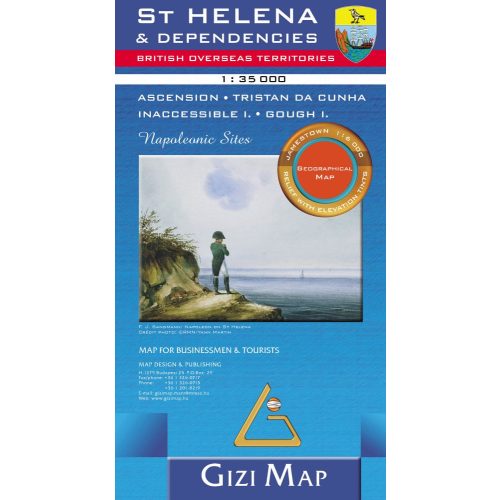 St Helena & Dependencies, travel map - Gizimap