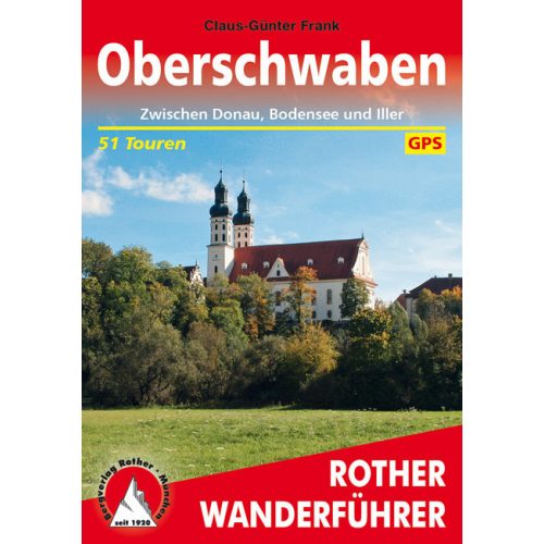 Oberschwaben, német nyelvű túrakalauz - Rother