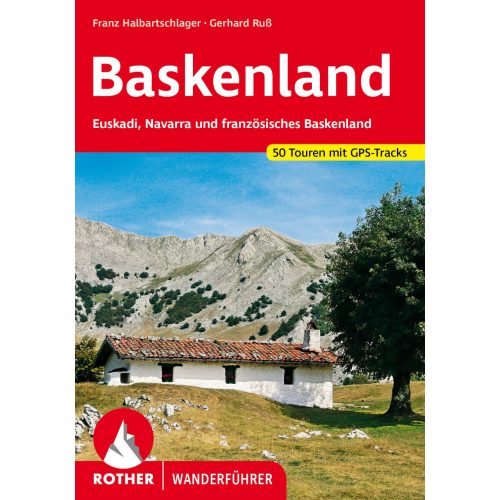 Basque Country, hiking guide in German - Rother