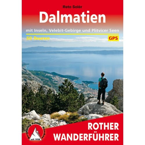 Dalmácia, német nyelvű túrakalauz - Rother