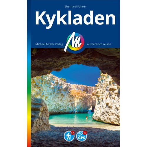 Cyclades, guidebook in German - Michael Müller