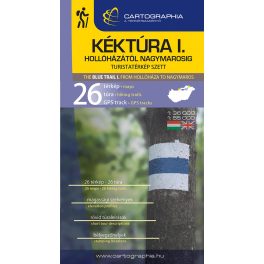   Blue Trail I.: North Hungarian Hills, hiking map set - Cartographia