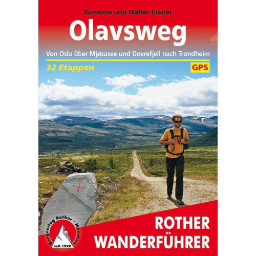 St Olav's Way, a pilgrim's guide in German - Rother