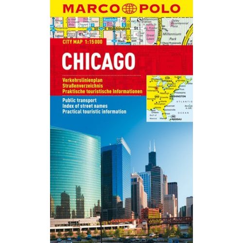 Chicago, city map - Marco Polo