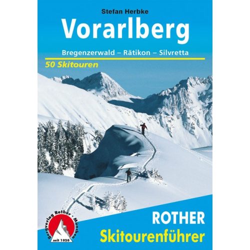 Vorarlberg, ski touring guide in German - Rother