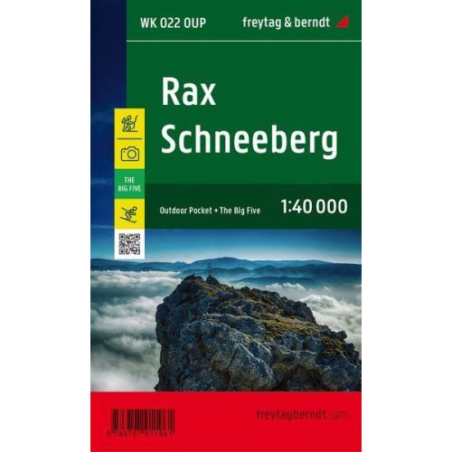 Rax, Schneeberg zsebtérkép - Freytag-Berndt