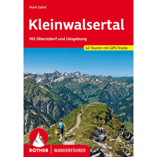 Kleinwalsertal, német nyelvű túrakalauz - Rother