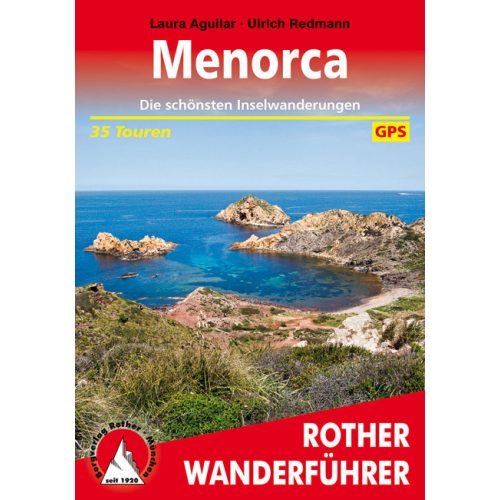 Menorca, német nyelvű túrakalauz - Rother