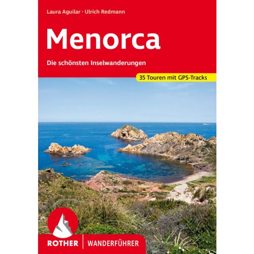 Menorca, német nyelvű túrakalauz - Rother