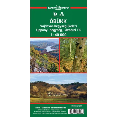 Ó-Bükk, hiking map - Szarvas & Espolarte