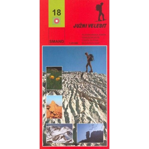 Velebit (South 1), hiking map (18) - Smand