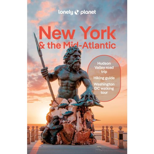 New York és a közép-atlanti államok, angol nyelvű útikönyv - Lonely Planet