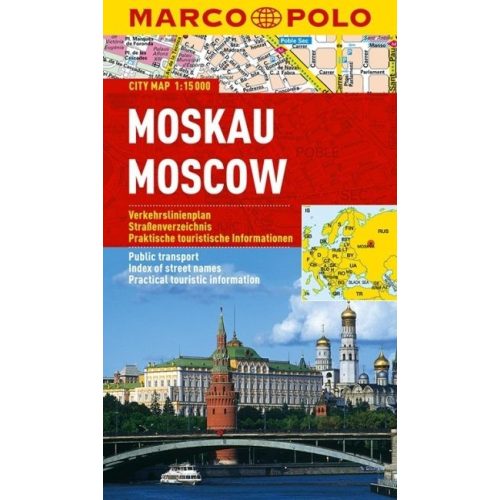 Moscow, city map - Marco Polo