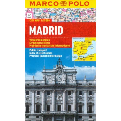Madrid, city map - Marco Polo