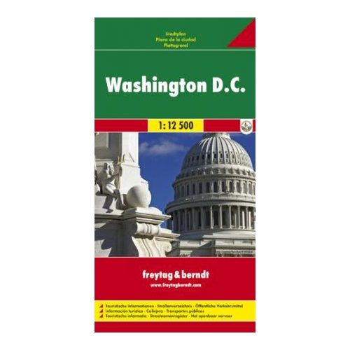 Washington DC, city map - Freytag-Berndt