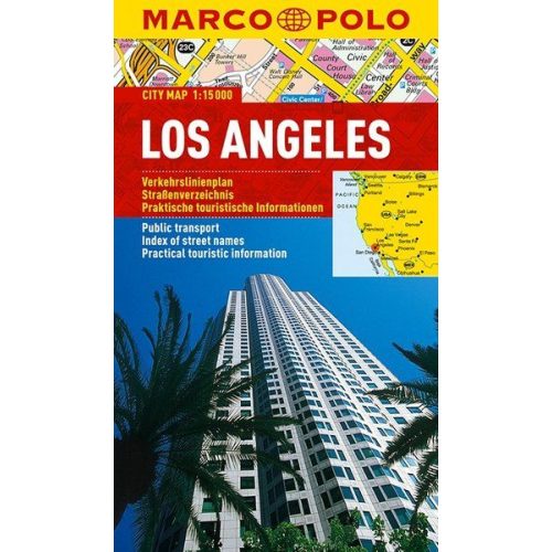 Los Angeles, city map - Marco Polo