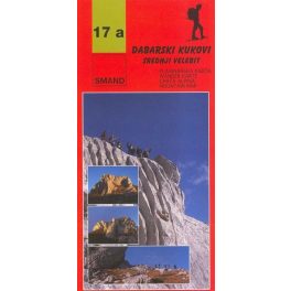 Dabarski Kukovi, hiking map - Smand