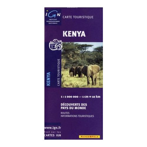 Kenya térkép - IGN