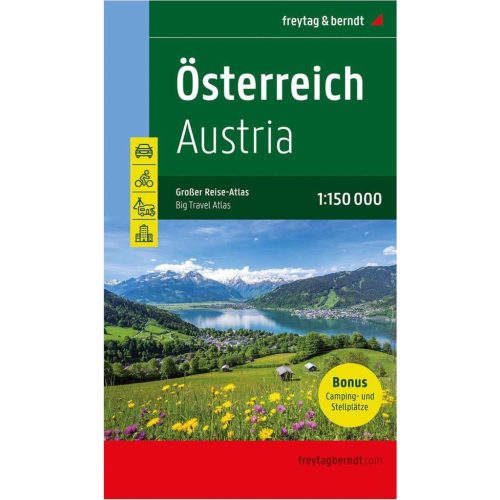 Ausztria autóatlasz (1: 150.000) - Freytag-Berndt