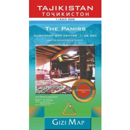 Tajikistan, travel map - Gizimap