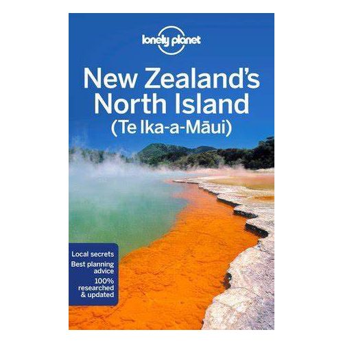 Új-Zéland északi sziget, angol nyelvű útikönyv - Lonely Planet
